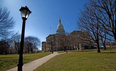 Michigan's state Capitol