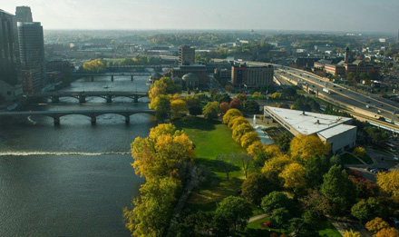 Grand River in Grand Rapids