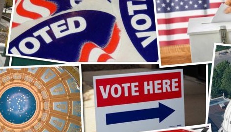 Voting signs